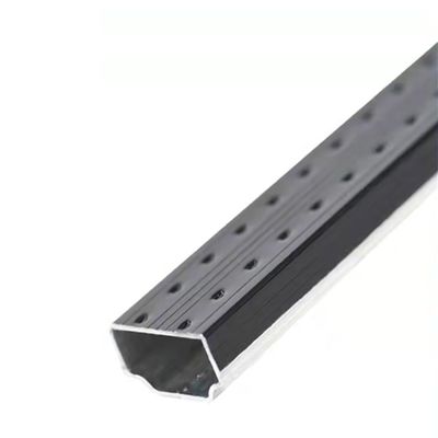 Bar spaziatrice in alluminio nero a doppio vetro con tolleranza ±1% e design tipo T