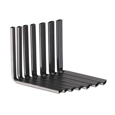 5m lunghezza Distanza argento/nero alluminio realizzato in materiale di tipo con attraente