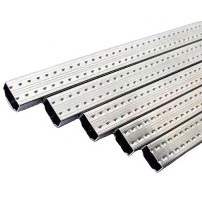 Barra spazzatrice in alluminio 6A 5,5 mm spessore 0,2 mm per isolamento in vetro