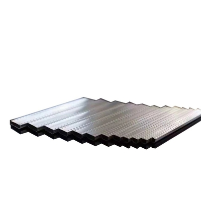 Bar spaziatore in alluminio di grado argento/nero migliore scelta per finestre a casement