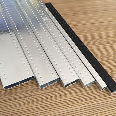 Logo personalizzato Bar spaziatrice in alluminio per vetro isolante 21,5 mm Materiale in doppio vetro