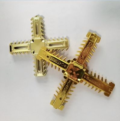 Collegatore decorativo di barre georgiane per strisce di alluminio di vetro cavo