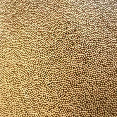 3A Seta molecolare di calcare per barre spazzatrici in alluminio Dimensione 1,5-2 mm Dessicante giallo