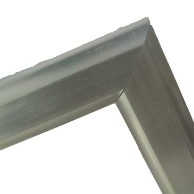 Finestra di vetro isolante UV con barra georgiana dorata e telaio in lega di alluminio