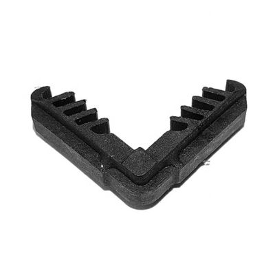 Connettore di angolo in plastica di design moderno per finestre e porte di finestre in alluminio