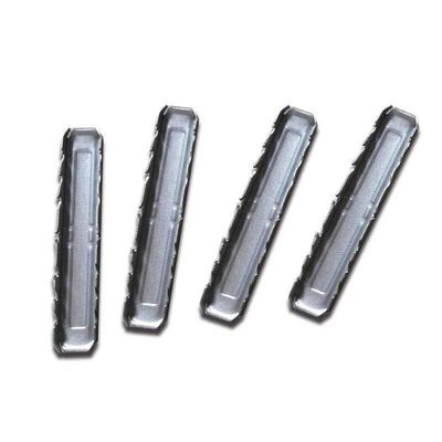 Connettore di angolo di vetro isolante nero / argento in alluminio spazzatore per finestre e porte