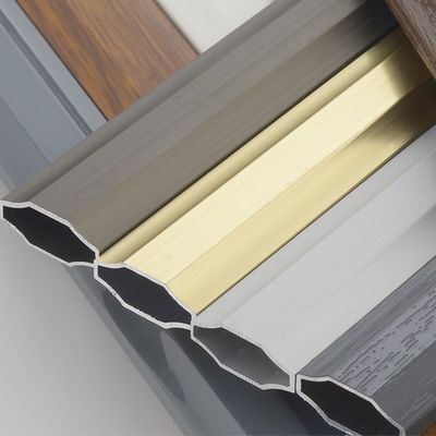 Bar di alluminio georgiano di colore bianco fine di plastica 7 * 16 Bar spaziatore per un'installazione facile