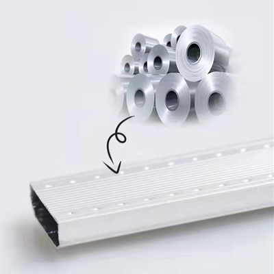 Tutti gli scenari 13mm non pieghevole Aluminium Spacer Bar per vetro a doppio vetro tipo T