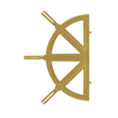 Decorare porta o finestra Bar di alluminio ovale inserti di vetro decorativo per tutti gli scenari