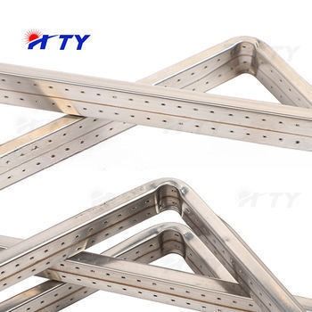 Alta luminosità Bar spaziatore in alluminio per finestre e porte prestazioni massime